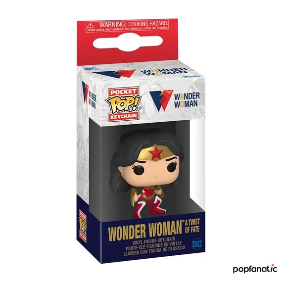 Funko POP! Wonder Woman 80th - Wonder Woman kulcstartó