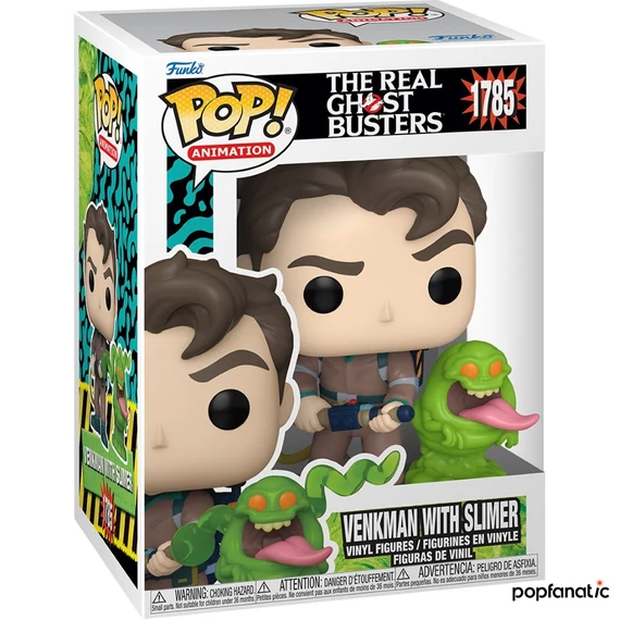 Funko POP!&amp;Buddy: The Real Ghostbusters - Venkman w/Slimer figura