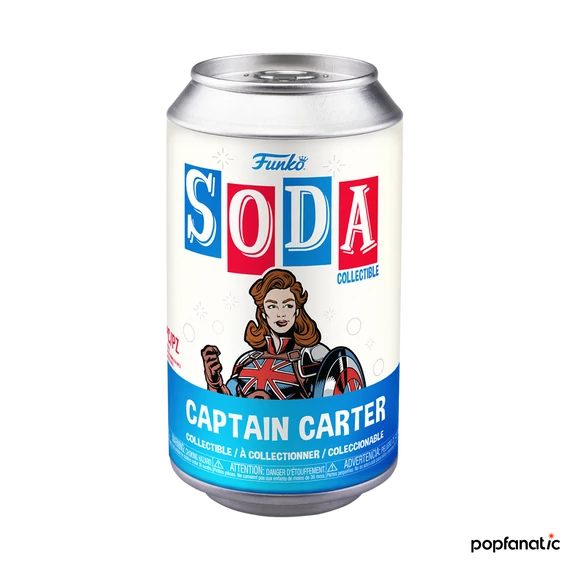 Funko Soda: What If - Captain Carter figura