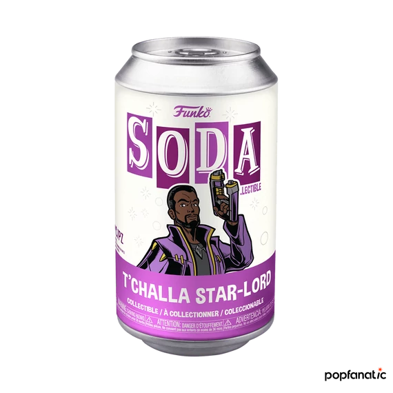 Funko Soda: What If - Starlord T'Challa figura
