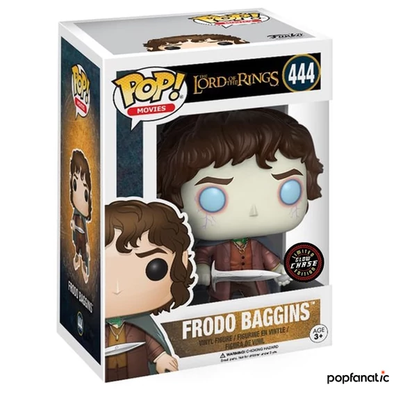 Funko POP! Movies: The Lord of the Rings - Frodo Baggins figura chase #444