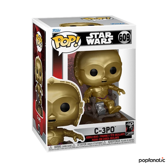 POP Star Wars: Return of the Jedi 40th - C3P0 in chair figura #609