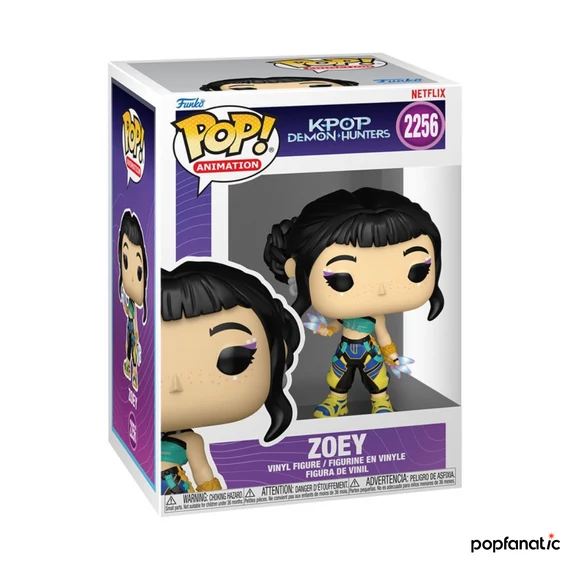 Funko POP! Animation: KPOP Demon Hunters - Zoey figura