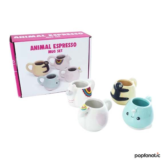 Thumbs Up Állati espresso szett