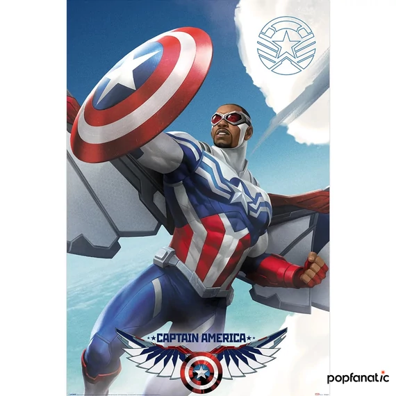 MARVEL (CAPTAIN AMERICA FLYING) MAXI poszter