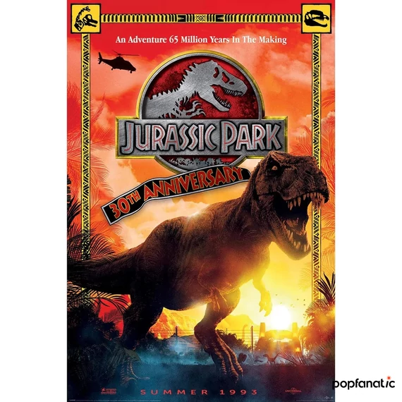 JURASSIC PARK (30TH ANNIVERSARY) MAXI poszter