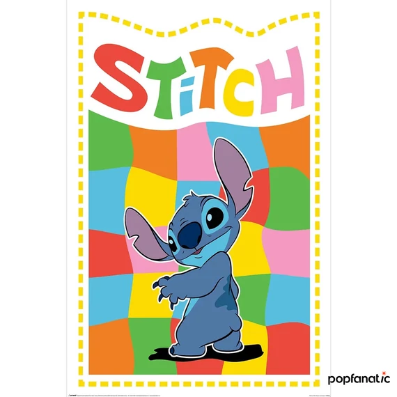 STITCH (CHEQUERED STITCH) MAXI poszter