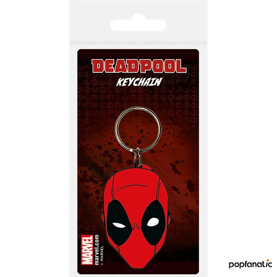 DEADPOOL (FACE) PVC kulcstartó