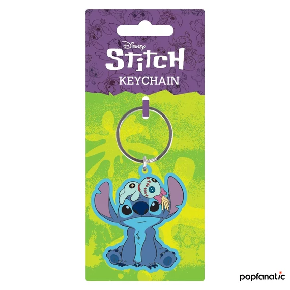 LILO &amp; STITCH (STITCH &amp; SCRUMP) PVC kulcstartó