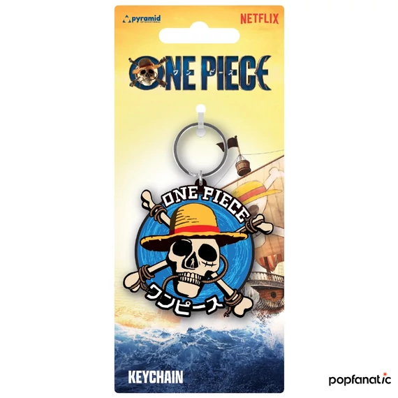 One Piece Live Action (Straw Hat Crew Icon) PVC kulcstartó