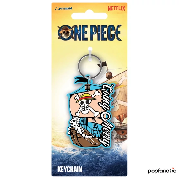 One Piece Live Action (The Going Merry) PVC kulcstartó