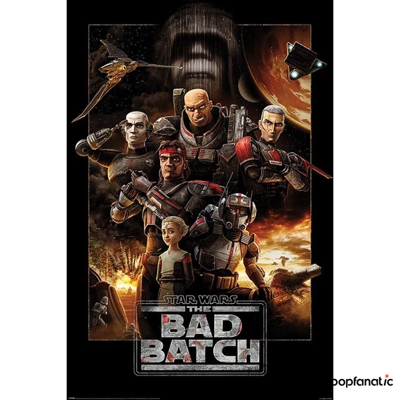 Star Wars: The Bad batch (Montage) maxi poszter