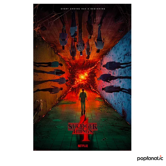 Stranger Things 4 (Every ending has a beginning) maxi poszter