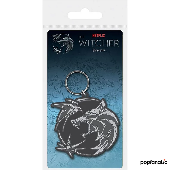 THE WITCHER (WOLF SWALLOW STAR) PVC kulcstartó