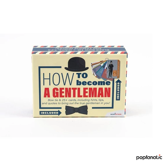 Hogyan legyél úriember ajándék csomag