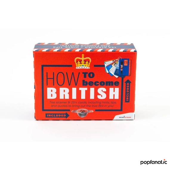 Hogyan legyél brit ajándék csomag