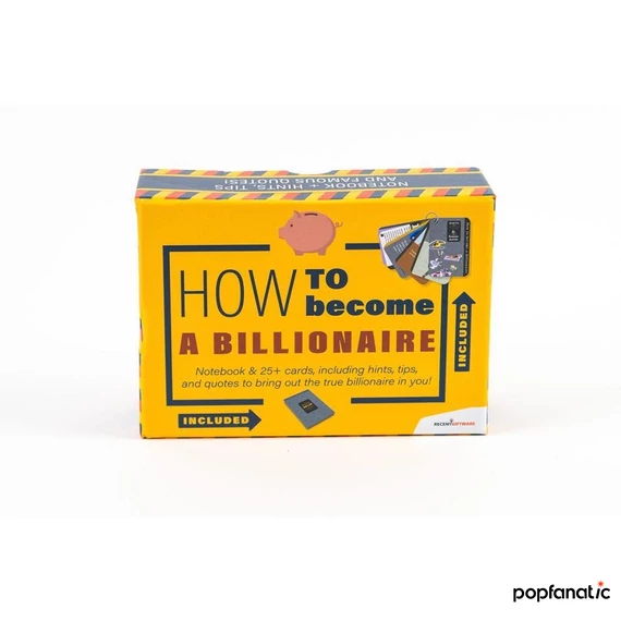 Hogyan legyél milliárdos ajándék csomag