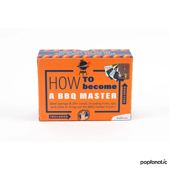Hogyan legyél a BBQ mestere ajándék csomag