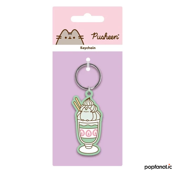 Pyramid PUSHEEN (STRAWBERRY) kulcstartó