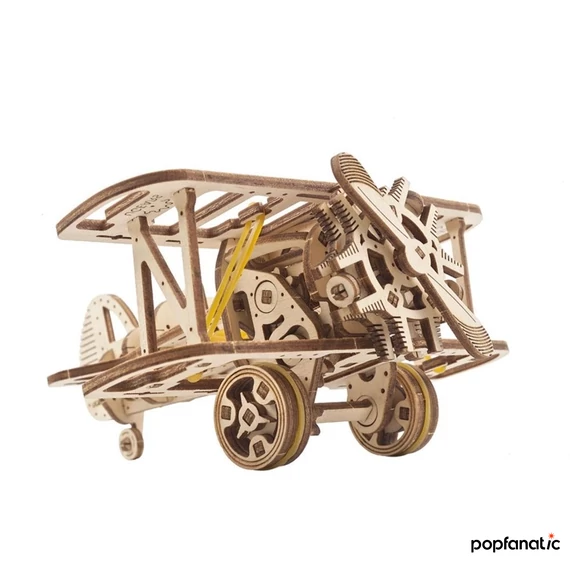 UGEARS mini duplaszárnyú repülőgép - mechanikus modell