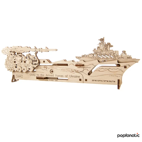 UGEARS Neptun küldetés - mechanikus modell