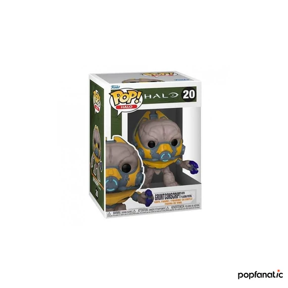 Funko POP! Videójátekok: Halo Infinite - Grunt Conscript plazma pisztollyal figura