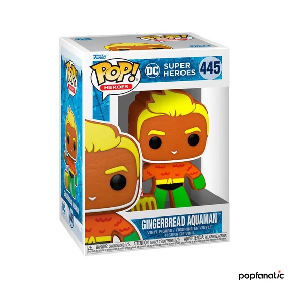 Funko POP! Heroes: DC Holiday - Gingerbread Aquaman figura