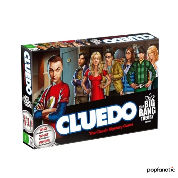 Cluedo - The Big Bang Theory társasjáték, angol nyelvű