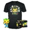 Funko POP! &amp; Tee: DC Comics - Joker Blacklight figura és póló (L)