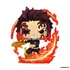 Kép 2/2 - Funko POP! Plus: Demon Slayer – Tanjiro (Dancing Flash) figura