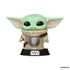Kép 2/2 - Funko POP! Ride: Star Wars - Grogu with Mudhorn Chest Armour figura #819
