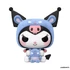 Kép 2/2 - Funko POP! Sanrio: Kuromi - Kuromi as Baku (Flocked) figura